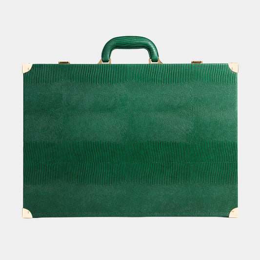 Bottle Green Lizard Large Backgammon
