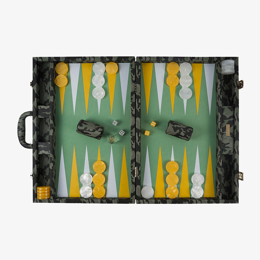 Camouflage Large Backgammon