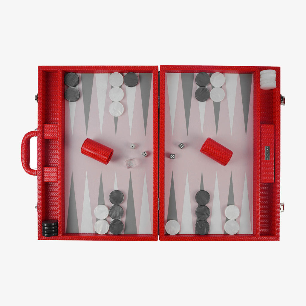 Ruby Braided Large Backgammon