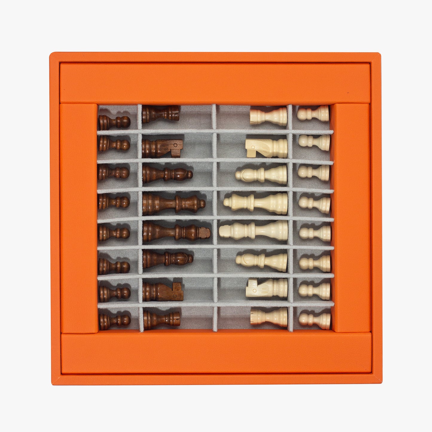Tangerine Chess Set