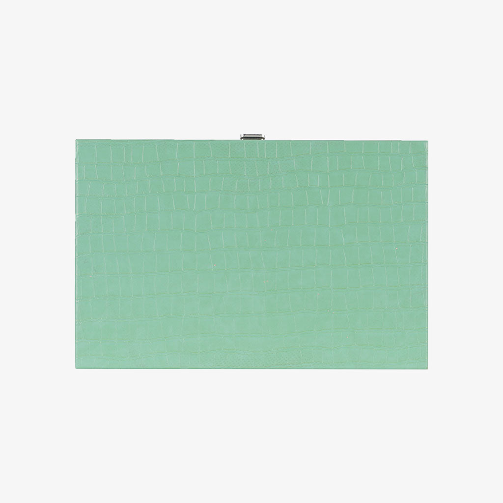 Mint Crocodile Medium Backgammon