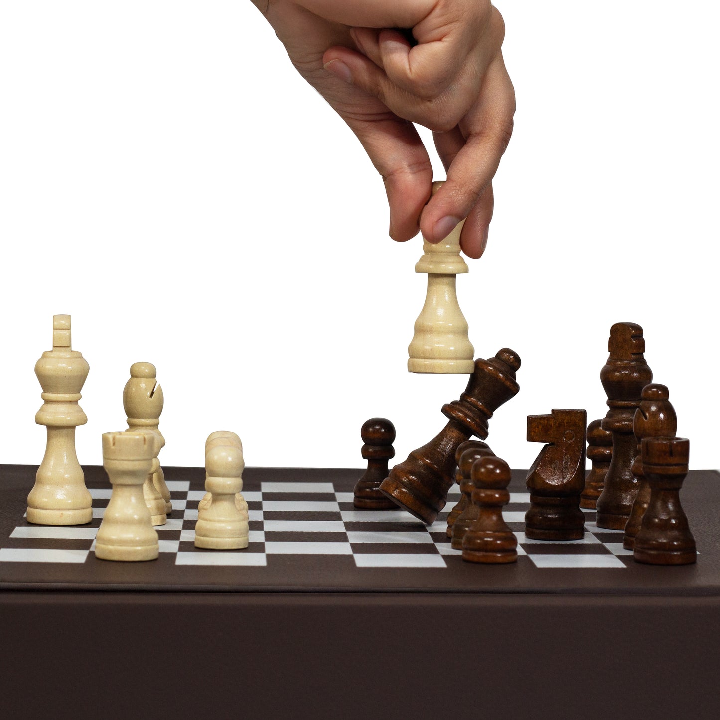 Walnut Brown Chess Set