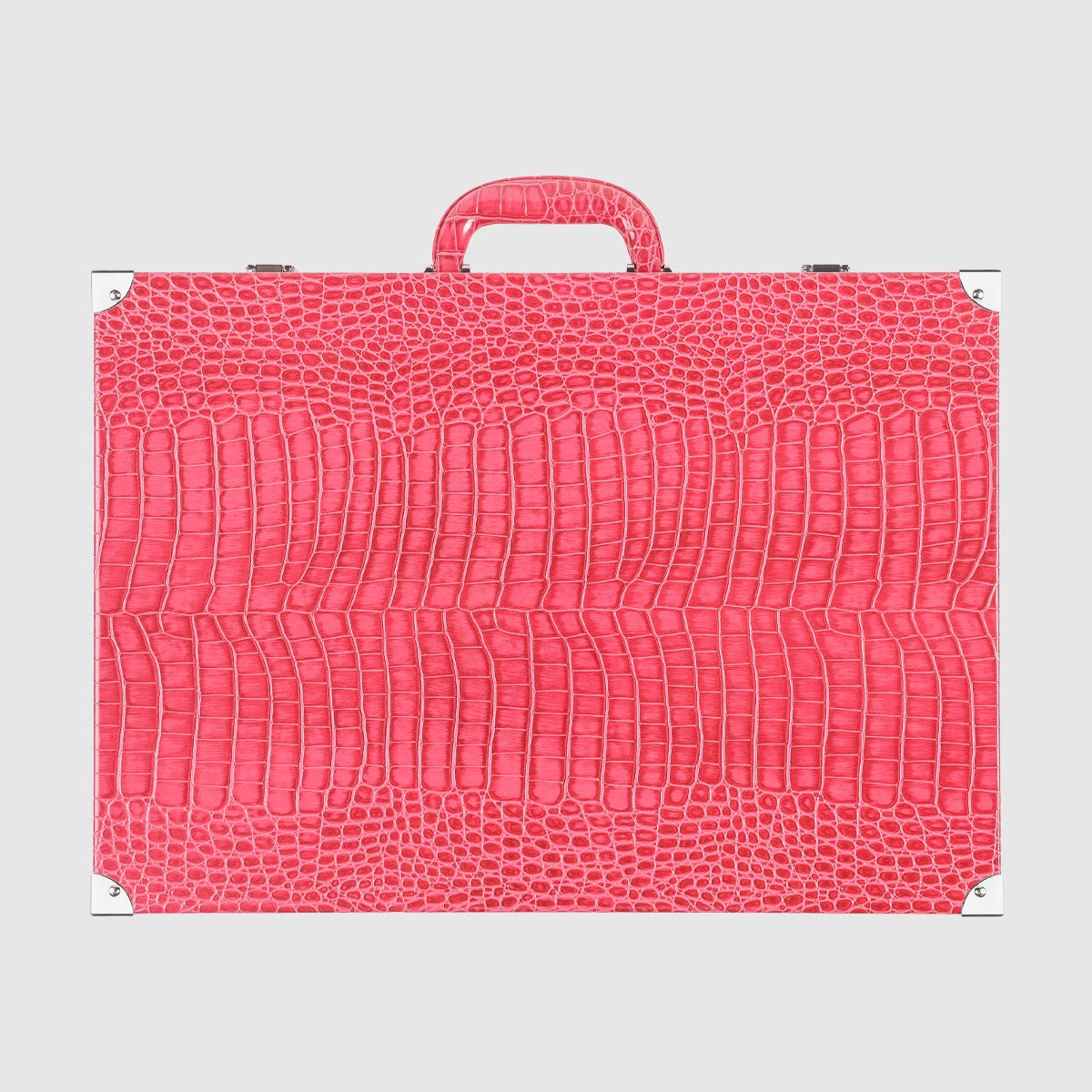 Raspberry Alligator Large Backgammon