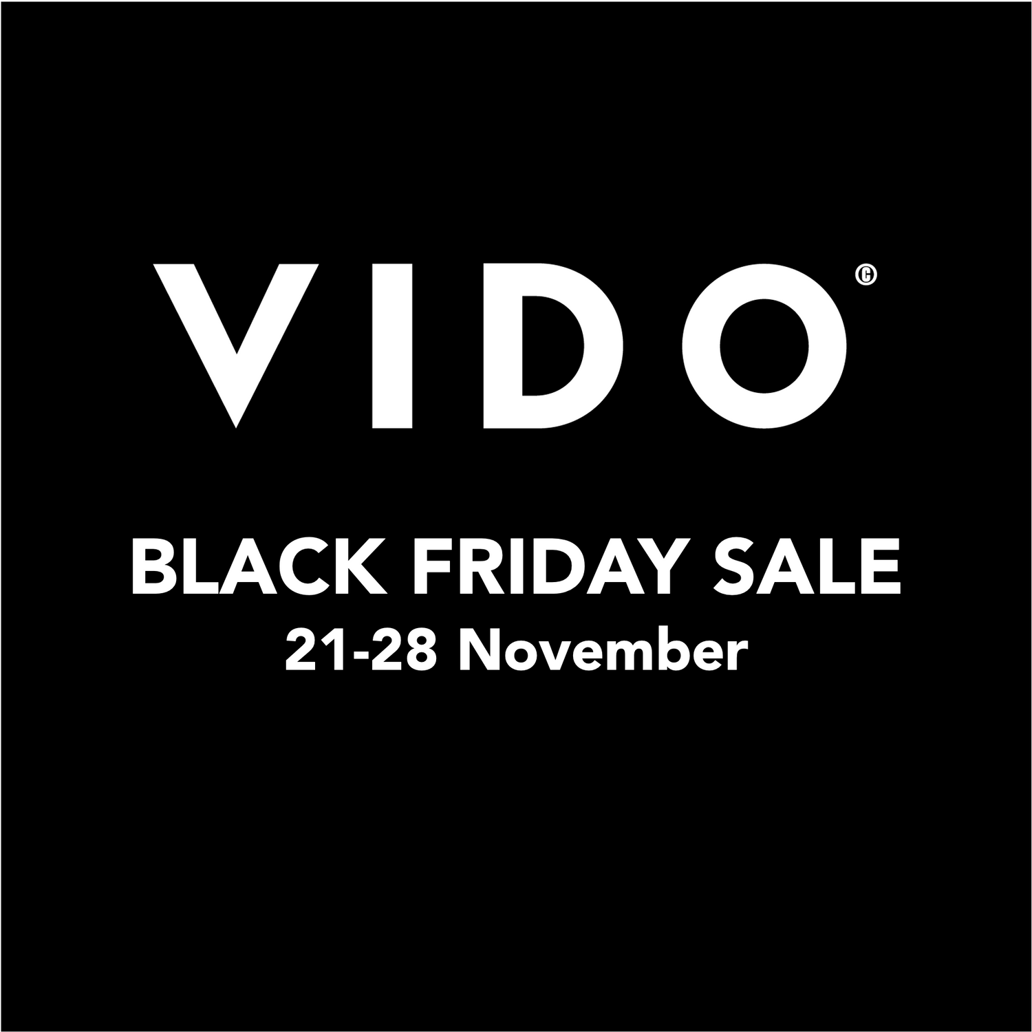 BLACK FRIDAY SALE
