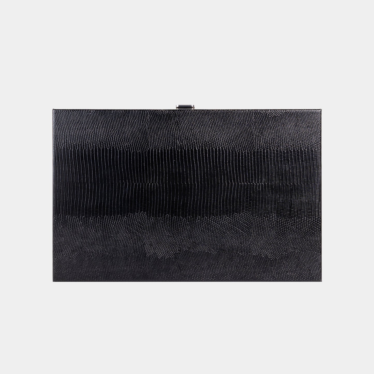 Jet Black Lizard Medium Backgammon