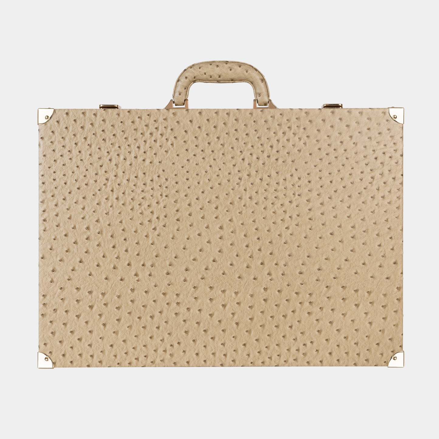 Beige Ostrich Large Backgammon