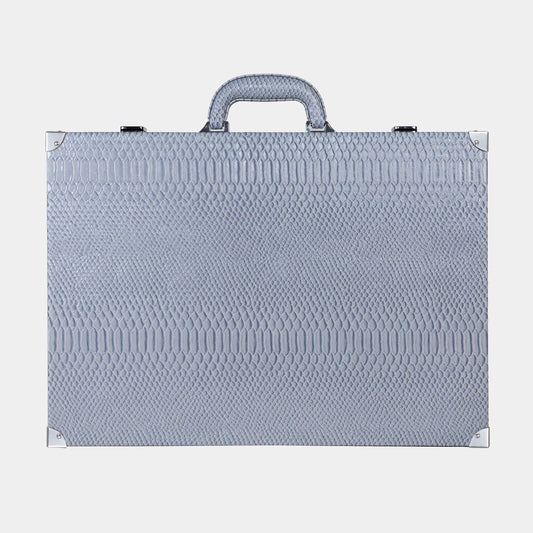 Cool Grey & Orange Snake Large Backgammon