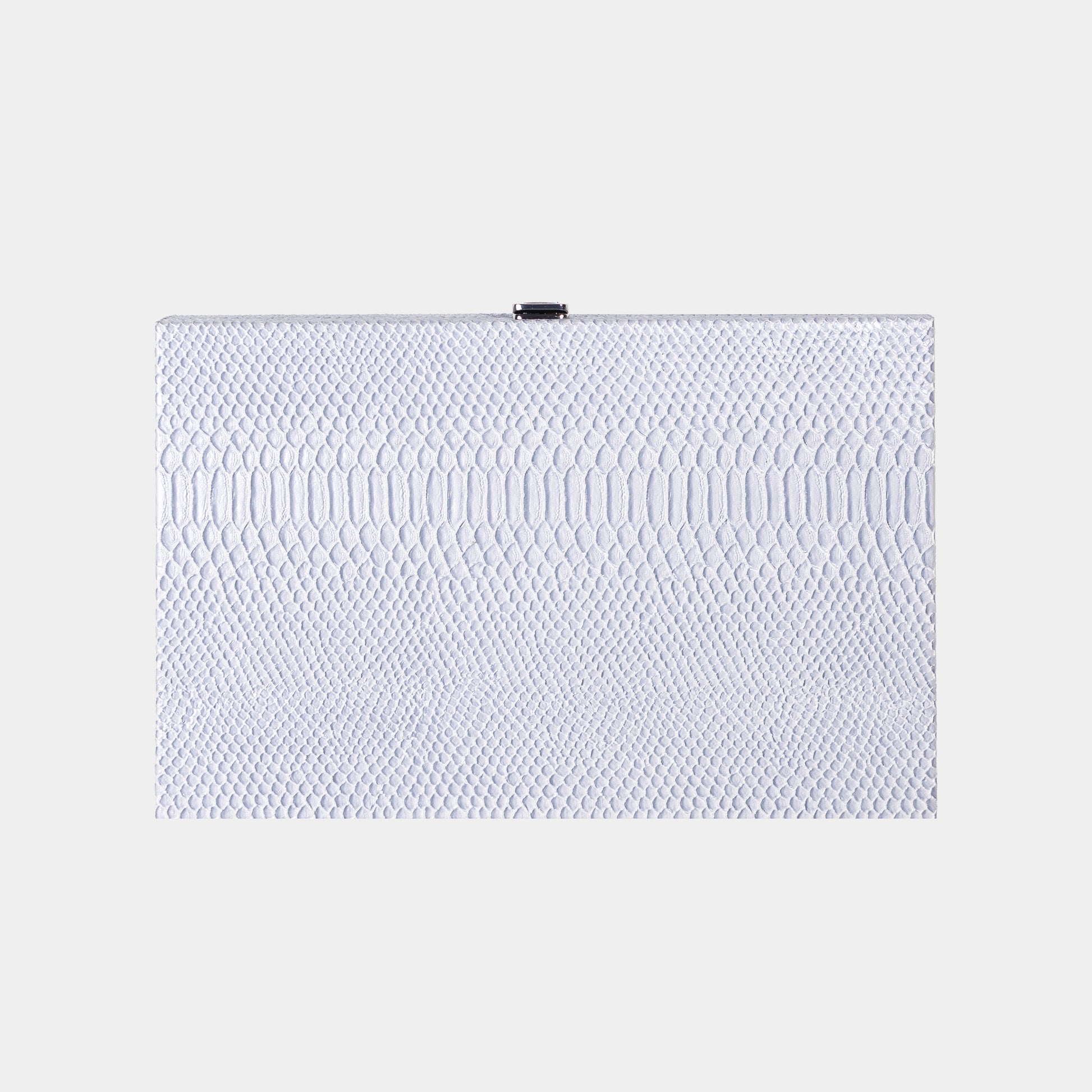 Grey textured closed backgammon on a light gray background by VIDO