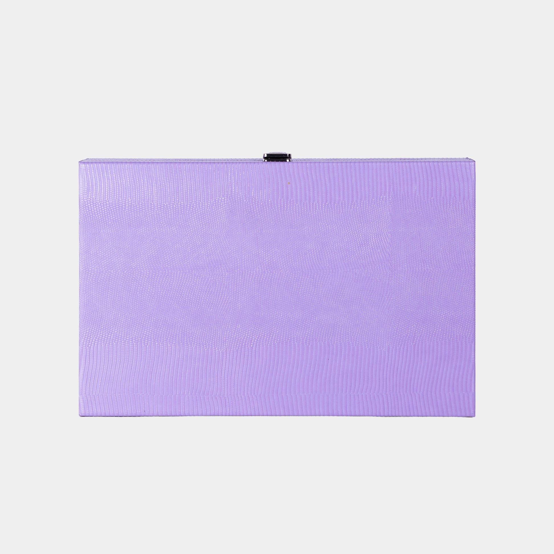 Purple backgammon lizard pattern on a light gray background by VIDO
