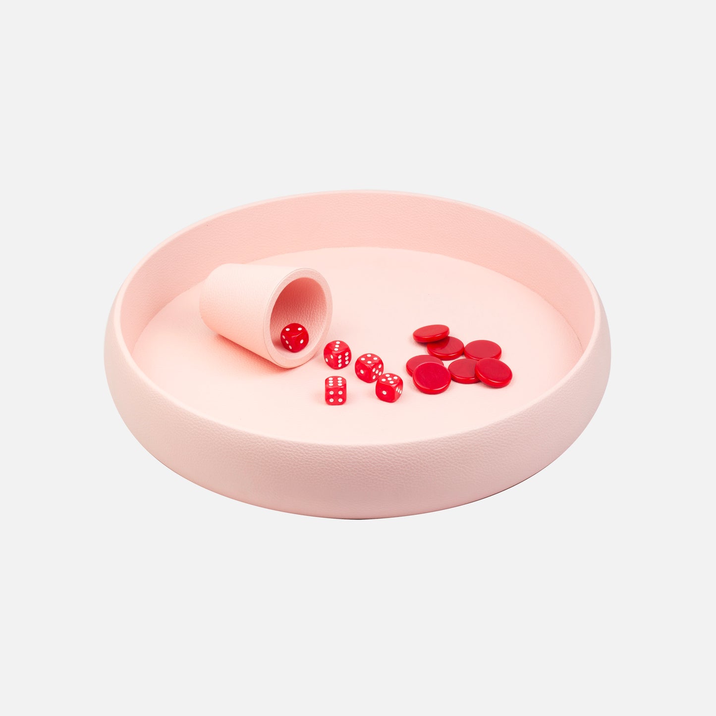 Pink Dice Tray