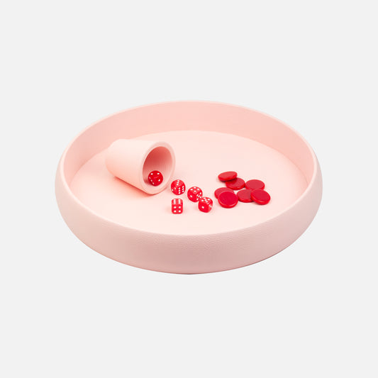 Pink Dice Tray