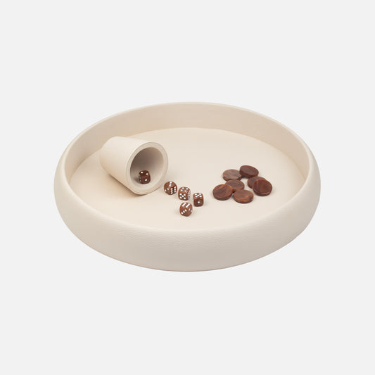 Ivory Dice Tray