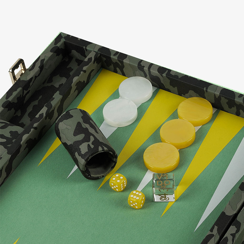 Camouflage Large Backgammon
