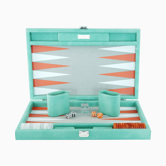 Jade Stingray Medium Backgammon VIDO