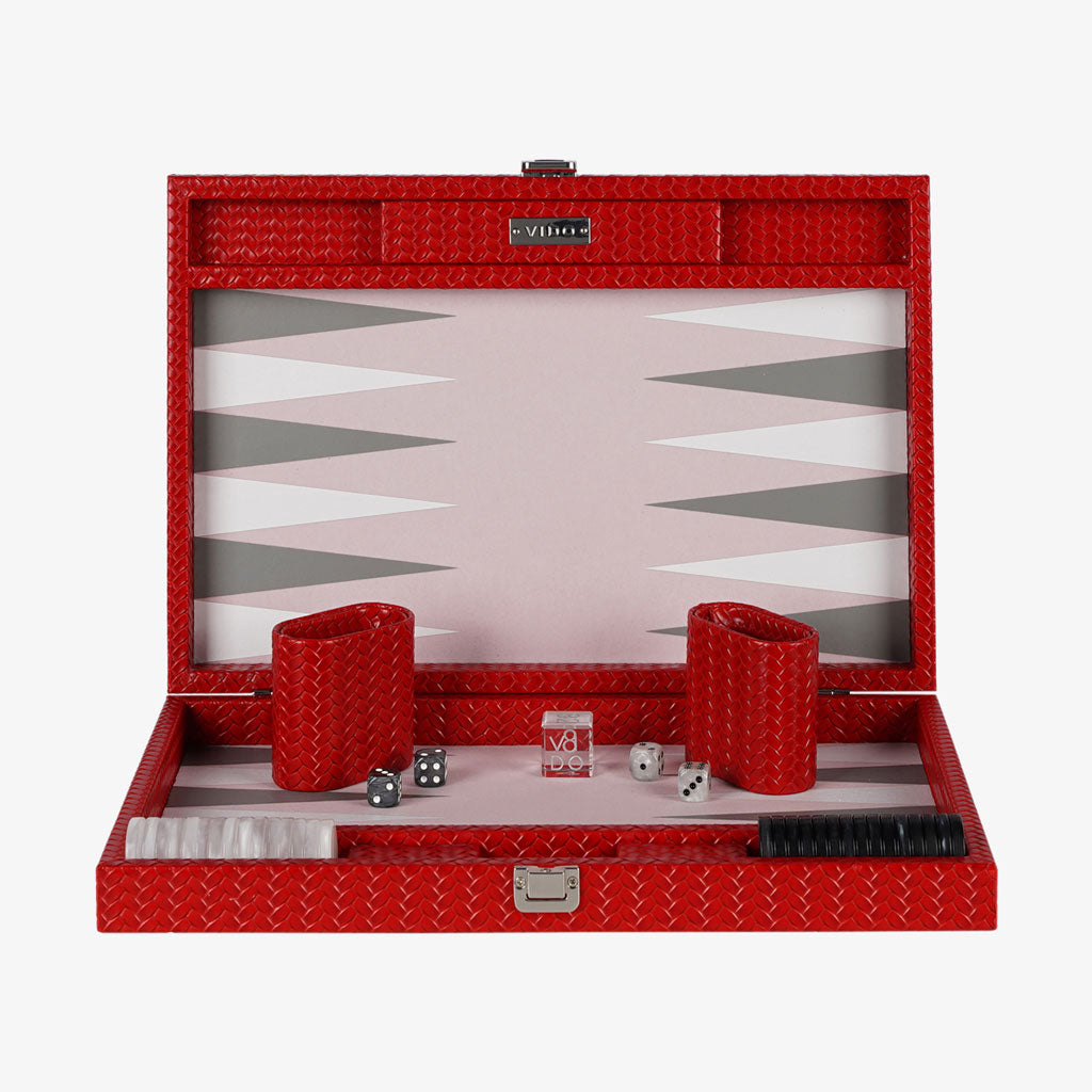 Ruby Braided Medium Backgammon