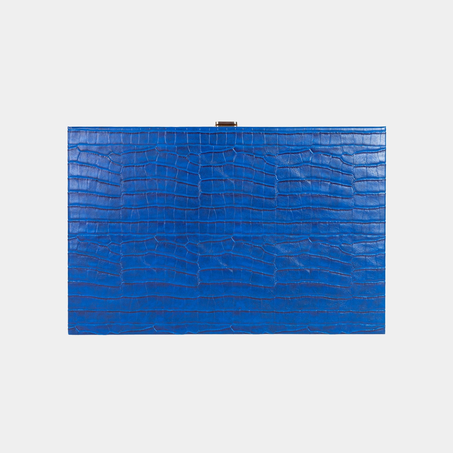 Navy-Blue Alligator Medium Backgammon