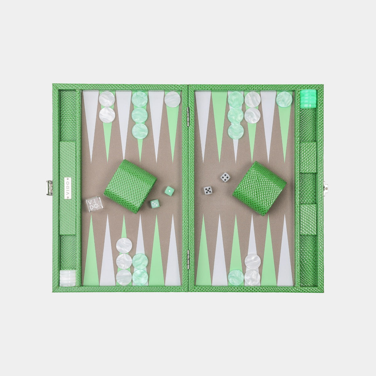 Jade Snake Medium Backgammon