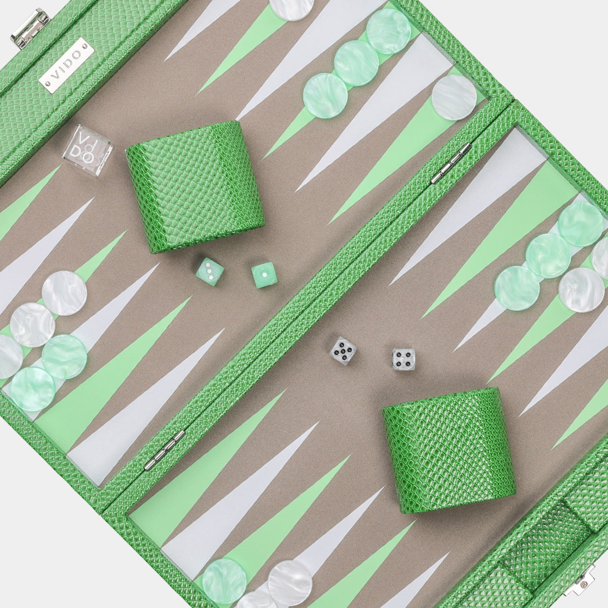 Jade Snake Medium Backgammon